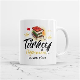 Türkçe Öğretmeni Kupa Bardak